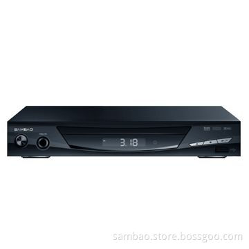 2.0-channel DVD Player with USB, LED Display and Mic Jack, 110 to 240V, 50/60Hz Power SupplyNew